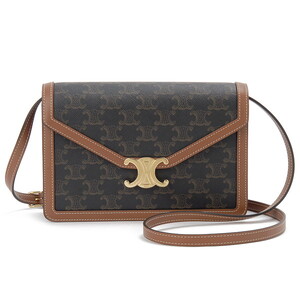CELINE セリーヌ ショルダーバッグ ブラウン 19150 2BZJ 04LU