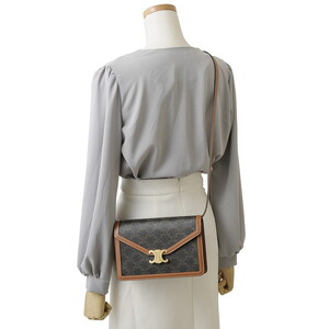 CELINE セリーヌ ショルダーバッグ ブラウン 11332 2EZH 04LU