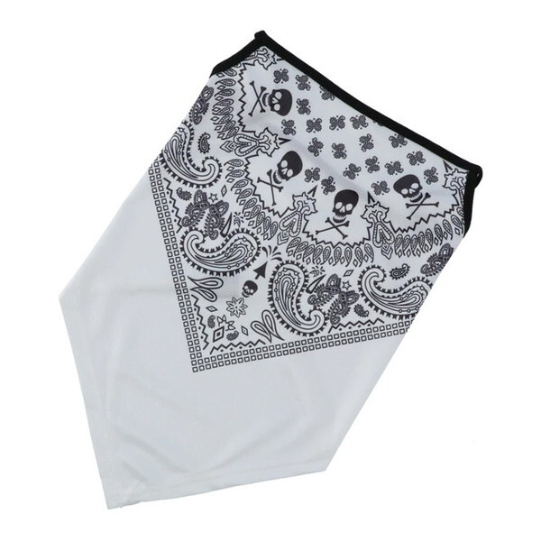 RIDEZ TBE1098 RIDEZ Bandana EarsLoops SKULL3