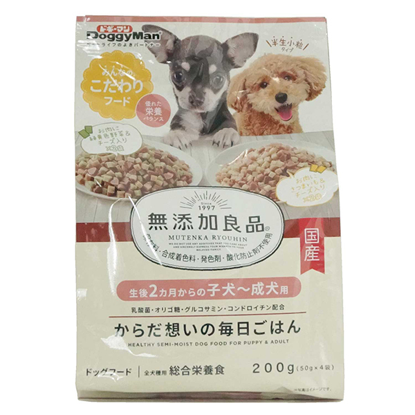 犬用・愛情ごはん 皮膚の健康サポート1kg×4袋 - ペットフード