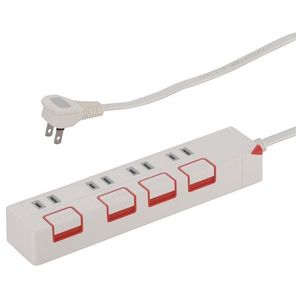 節電コード付タップ