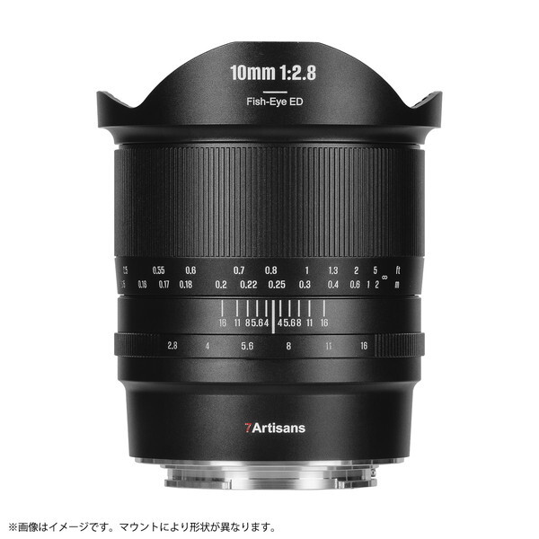 H 7A-10F28II-R-B  ubN 7Artisans 10mm F2.8 II Fish-eye ED [Pœ_Y (LmRF}Eg)]