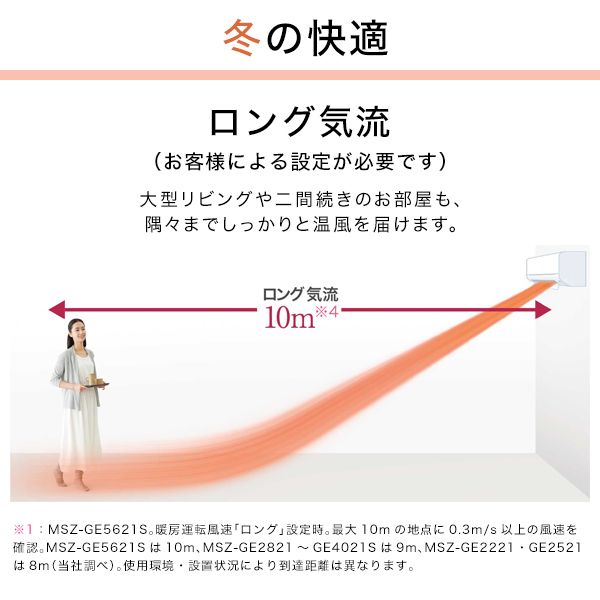 MITSUBISHI MSZ-GE5621S-W ピュアホワイト 霧ヶ峰 GEシリーズ
