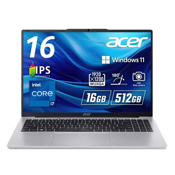 ACER AL16-52P-F76Y ���C�g�V���o�[ Aspire Lite [�m�[�g�p�\�R�� 16�^ / Win11 Home]