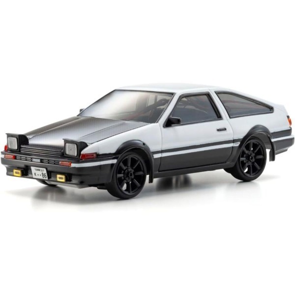 ���� FIRST MINI-Z �g���^ �X�v�����^�[ �g���m AE86 �z���C�g/�u���b�N [���W�I�R���g���[���J�[]