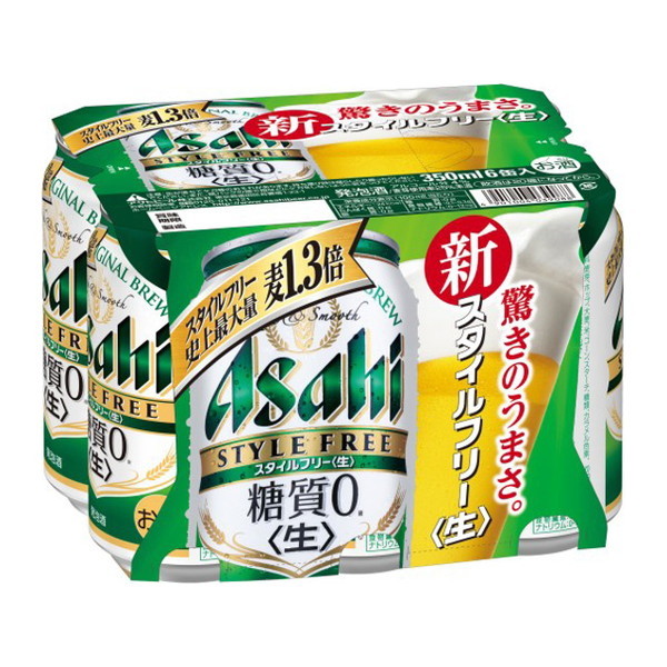 アサヒビール アサヒ スタイルフリー 6缶パック 350X6 x4 | 激安の新品・型落ち・アウトレット 家電 通販 XPRICE - エクスプライス  (旧 PREMOA - プレモア)