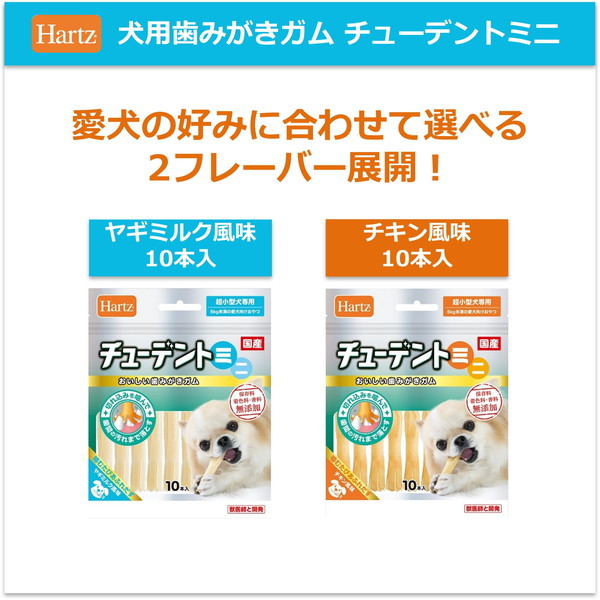 住商アグロ ハーツ チューデントミニ チキン風味 10本入