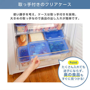 MAXZEN マクスゼン JF085HM01WH ホワイト [冷凍庫 (86L・右開き