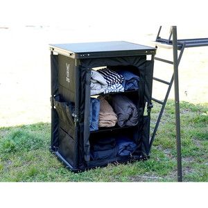 【美品】DOD マルチキッチンテーブル TB1-38-BK ブラック マルチキッチンテーブル（ブラック） TB1-38-BK - DOD