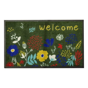 イケヒコ・コーポレーション 1310800124001 玄関マット 屋外用 フォレスタ 外用玄関マット グリーン 59×90cm