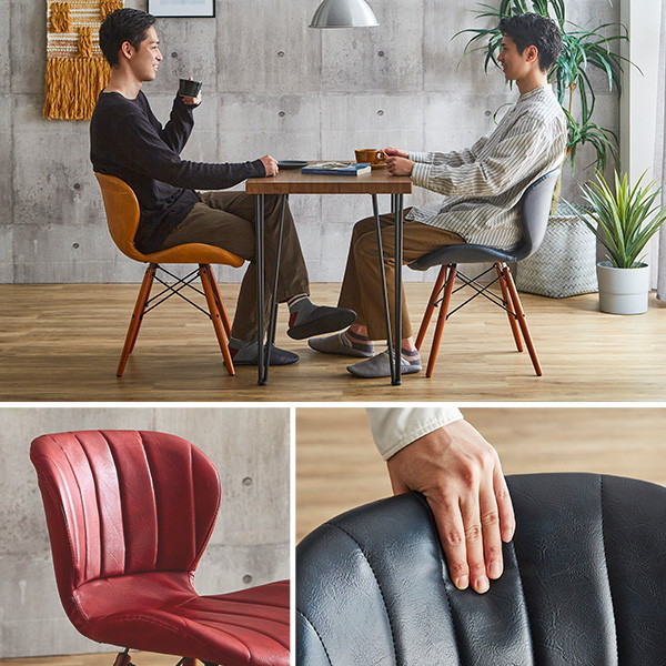 LIVING HOUSE ダイニングチェア イエロー ピオニー イエロー アーム