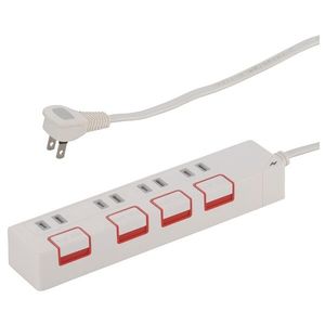 配線コード付タップ