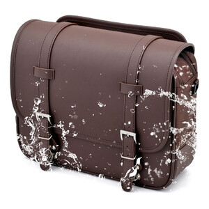 デイトナ D48400Henly Begins サイドバッグ 12L インナー防水 DHS-57 プレーン/ブラウン