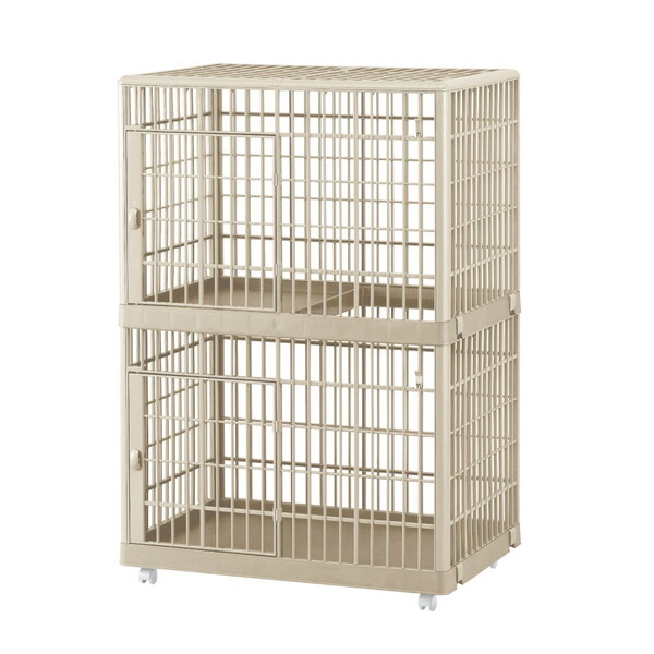 アイリスオーヤマ プラケージ 2段 812 (キャットタワー・ケージ) 価格