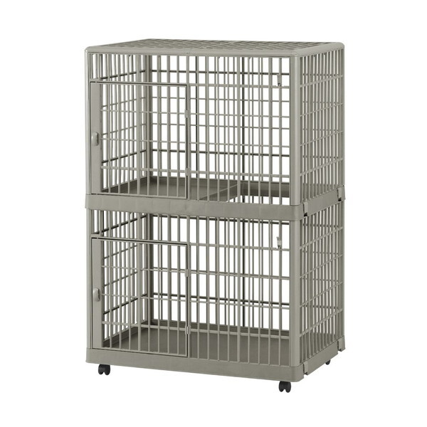 アイリスオーヤマ プラケージ 2段 812 (キャットタワー・ケージ) 価格