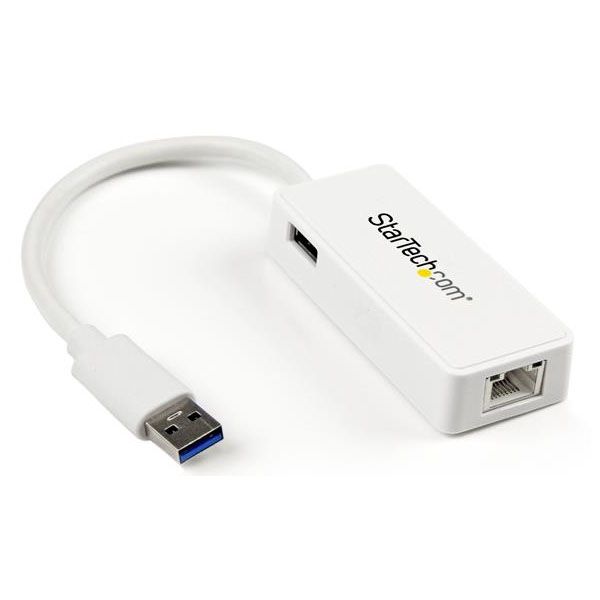 StarTech USB31000SPTW ホワイト [USB 3.0 - Gigabit Ethernet LAN