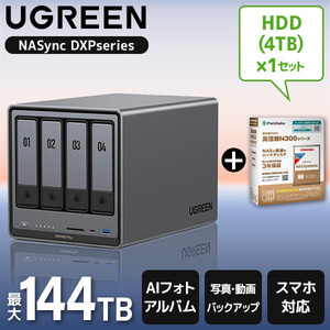 Synology DS223j 2ベイ NASキット + HAT3300-6T 3.5インチ内蔵HDD(6TB