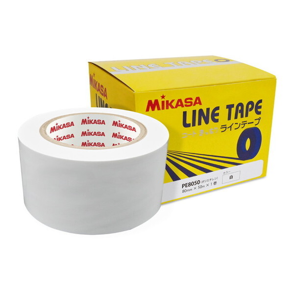 MIKASA AC-LTPE8050-W ���C���e�[�v �� �|���G�`���� (�L�тȂ��^�C�v) ��80mm×50m×1����