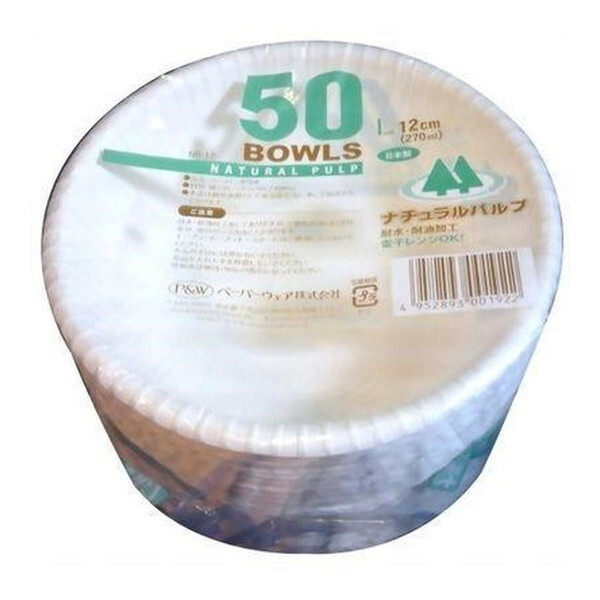 �y�[�p�[�E�F�A �i�`�������p���v �y�[�p�[�{�E�� 12cm 270ml 50��