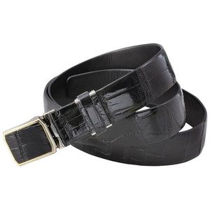 GOLD PFEIL ゴールドファイル オーストリッチベルト チョコ GBC1450