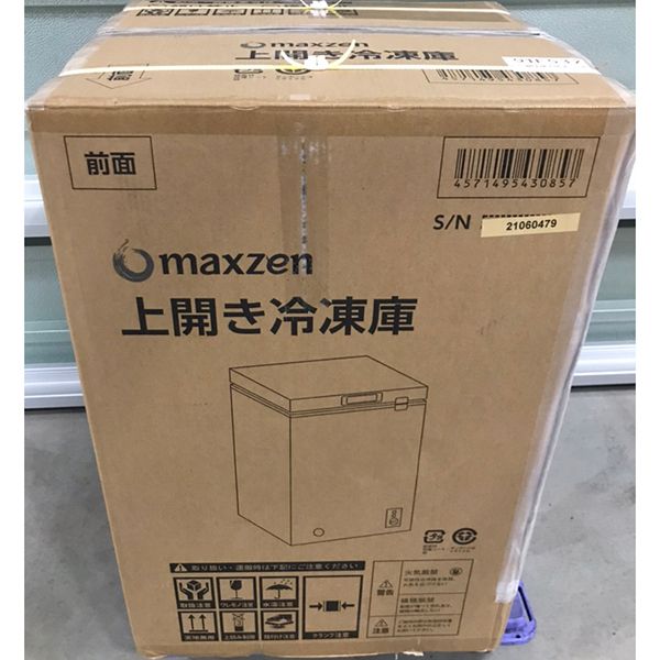 MAXZEN JF100ML01WH [冷凍庫 (98L?上開き)] - 生活家電