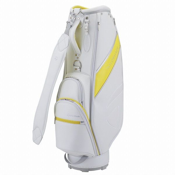 TaylorMade ゴルフバッグ ホワイト/ゴールド TaylorMade ゴルフバッグ ホワイト/ゴールド テーラーメイド