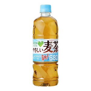 サントリー サントリー グリーンDAKARA麦茶 ペットボトル 680ml ×24