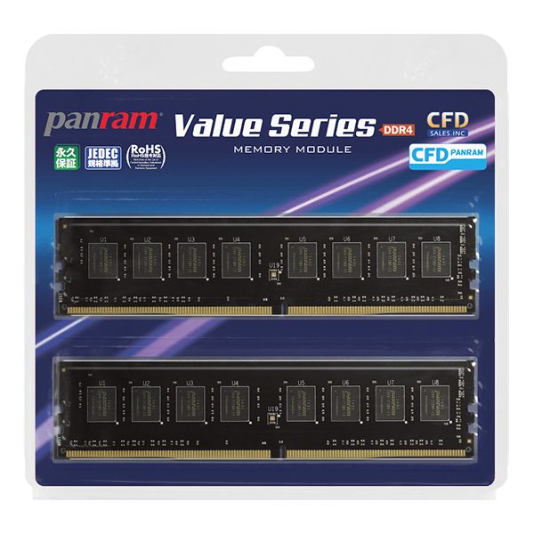 CFD W4U3200PS-8G Panram [デスクトップ用メモリ(DDR4 PC4-25600 8GB×2