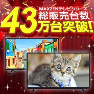 MAXZEN マクスゼン JU55CH06 [55型 地上・BS・110度CSデジタル 4K対応 液晶テレビ]