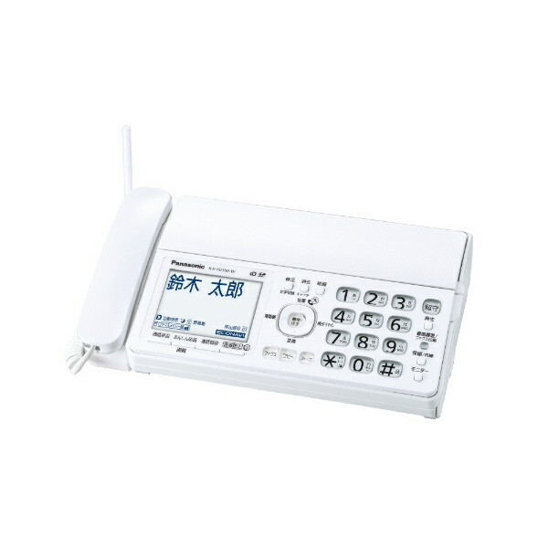 PANASONIC KX-PD350DL ホワイト [コードレス普通紙FAX (子機1台