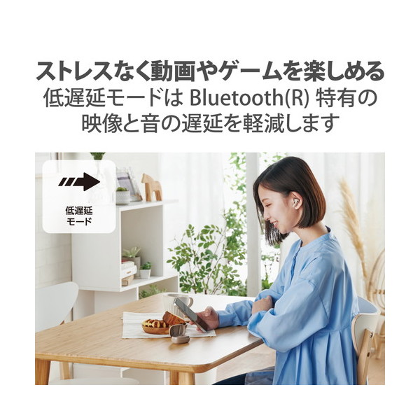 ELECOM LBT-TWS13BE 完全 ワイヤレスイヤホン Bluetooth 無線 AAC対応