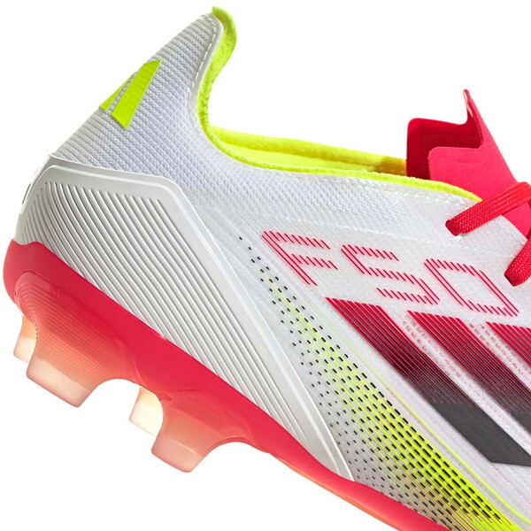 アディダス サッカー スパイク F50 Pro HG/AG/土・人工芝用 ホワイト