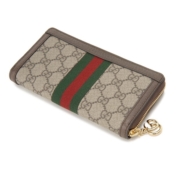 GUCCI グッチ 長財布 523154 96IWG 8745 OPHIDIA ZIP AROUND WALLET B ...