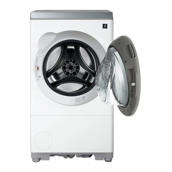 SHARP ES-12X1-WR �}�b�g�z���C�g [�h���������󊣑��@ (����12.0kg/����6.0kg) �E�J��]