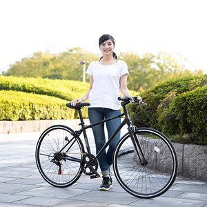 21technology クロスバイク マットブラック　CL266 ※引取り東京 21Technology CL266 マットブラック [クロスバイク（700×28C・6段変速