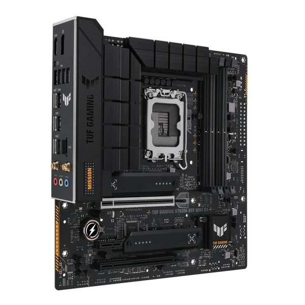 ASUS TUF GAMING B760M-BTF WIFI D4 [MicroATXマザーボード・DDR4 