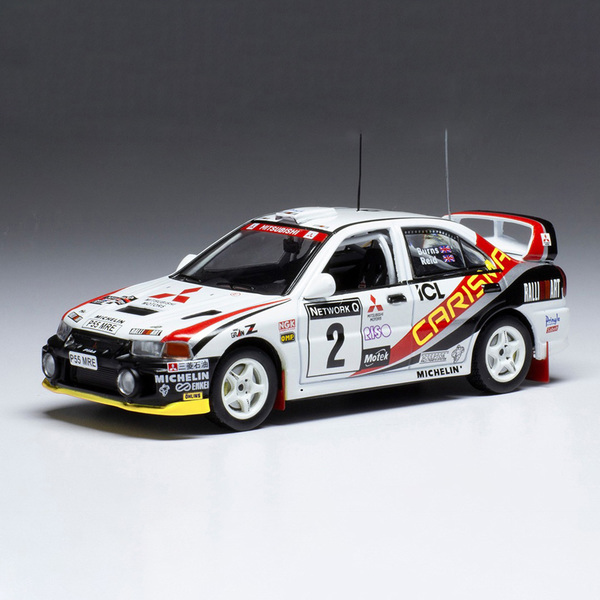 イクソモデル 三菱 カリスマ GT Evo IV 1997年RACラリー #2 R