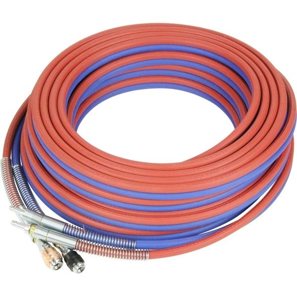 【中古美品】 酸素・アセチレン用 小口径ツインホース (5mm×5mm)全30ｍ 【鴻巣店】 スター電器製造 SUZUKID ツインガスホース 酸素6.5φ・アセチレン