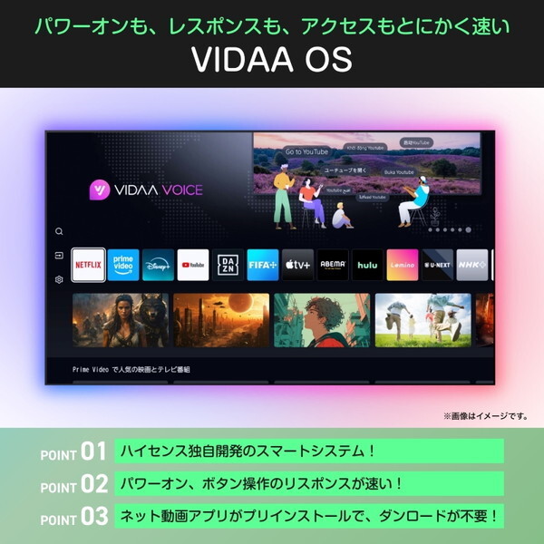 Hisense 32C35R [32V型 地上・BS・110度CSデジタル フルハイビジョン