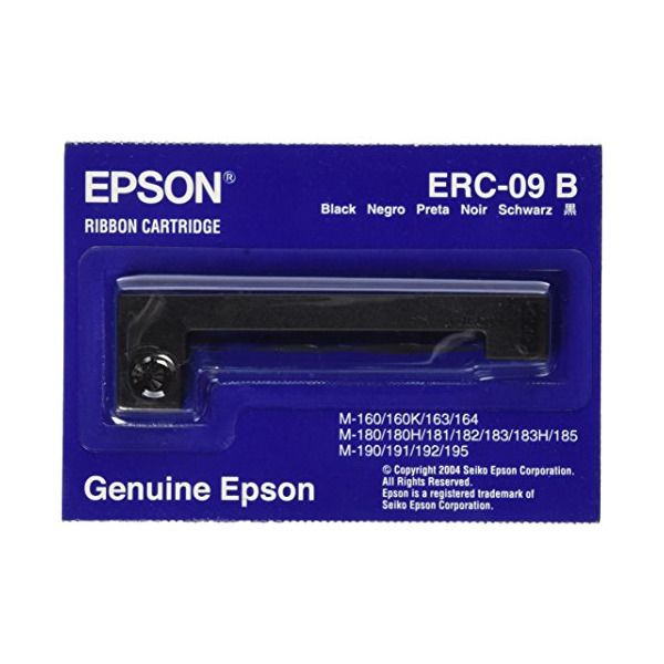 EPSON ERC-09B 黒 [ミニプリンター用リボンカートリッジ] | 激安の新品