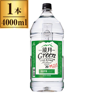 20゜サントリー 鏡月 グリーン ペット 4000ml