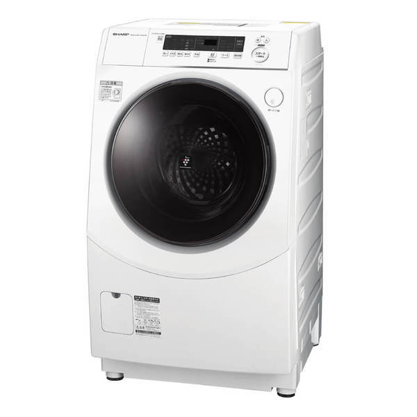 SHARP ES-H10G-WL ホワイト系 [ドラム式洗濯乾燥機 (洗濯10.0kg/乾燥6.0kg) 左開き]  激安の新品・型落ち・アウトレット 家電 通販 XPRICE エクスプライス (旧 PREMOA プレモア)