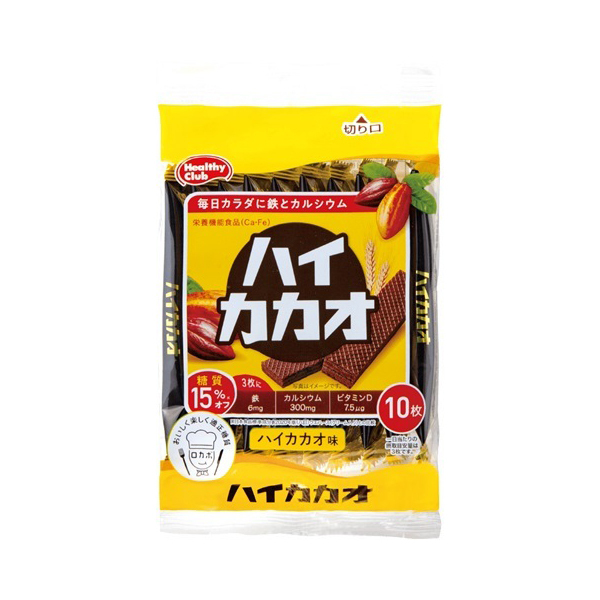 ハマダコンフェクト ハイカカオウエハース 10枚×20