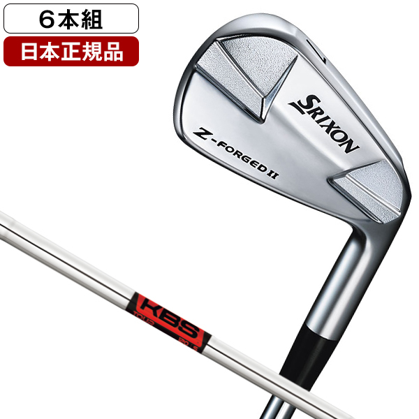 日本正規品】 DUNLOP Z-FORGED2 アイアンセット6本組(#5-9、PW) 2023年