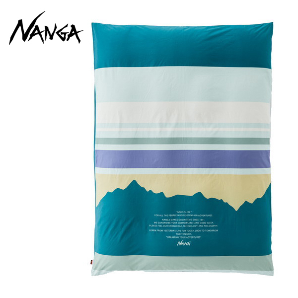 DUVET COVER ナンガ マウンテン シングル グリーンマウンテン NANGA MOUNTAIN S SINGLE GREEN MOUNTAIN NZ2254-4F406 N1BKRUs4 NANGA NANGA ナンガ デュベ カバー ナンガ マウンテン シングル グリーン