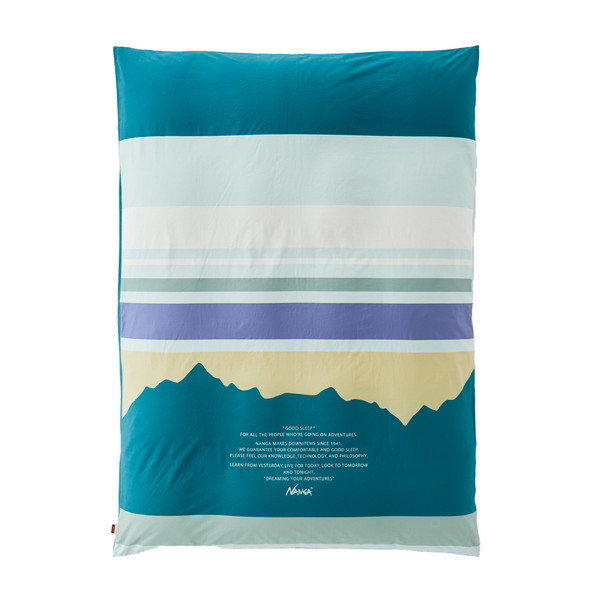 NANGA iK fx Jo[ iK }Ee VO O[}Ee DUVET COVER NANGA MOUNTAIN S SINGLE GREEN MOUNTAIN NZ2254-4F406 N1BKRUs4