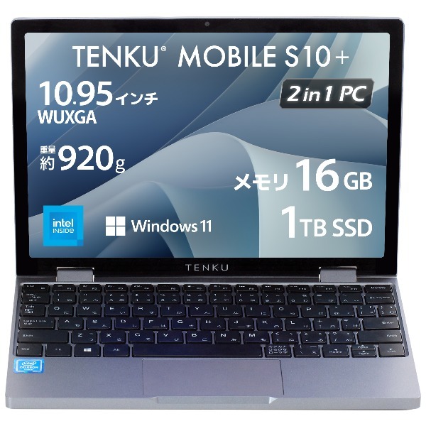 TENKU TENKU-MOBILE-S10PLUS MOBILE S10+ [�m�[�g�p�\�R�� 10.51�^ / Win11 Home]