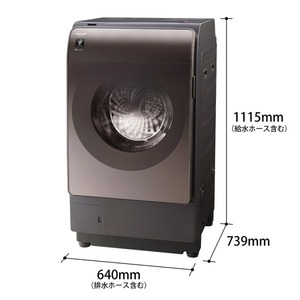 N*n様 2024年購入 5年保証加入 SHARP ドラム式洗濯乾燥機ES-K1 N*n様