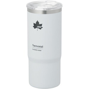 LOGOS ThermoWall 真空断熱 カーボトルホルダー アイスグレー No.81286002