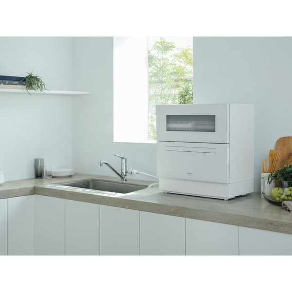 PANASONIC NP-TZ500ｰW ホワイト [食器洗い乾燥機 (5人用・食器点数40点